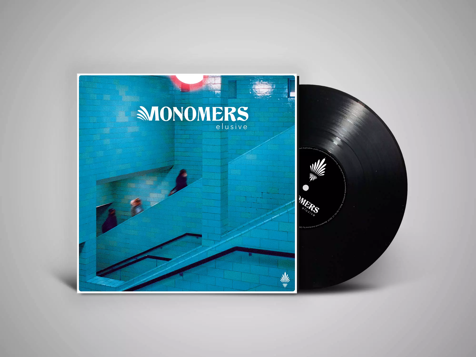 MONOMERS - elusive [BLACK VINYL]